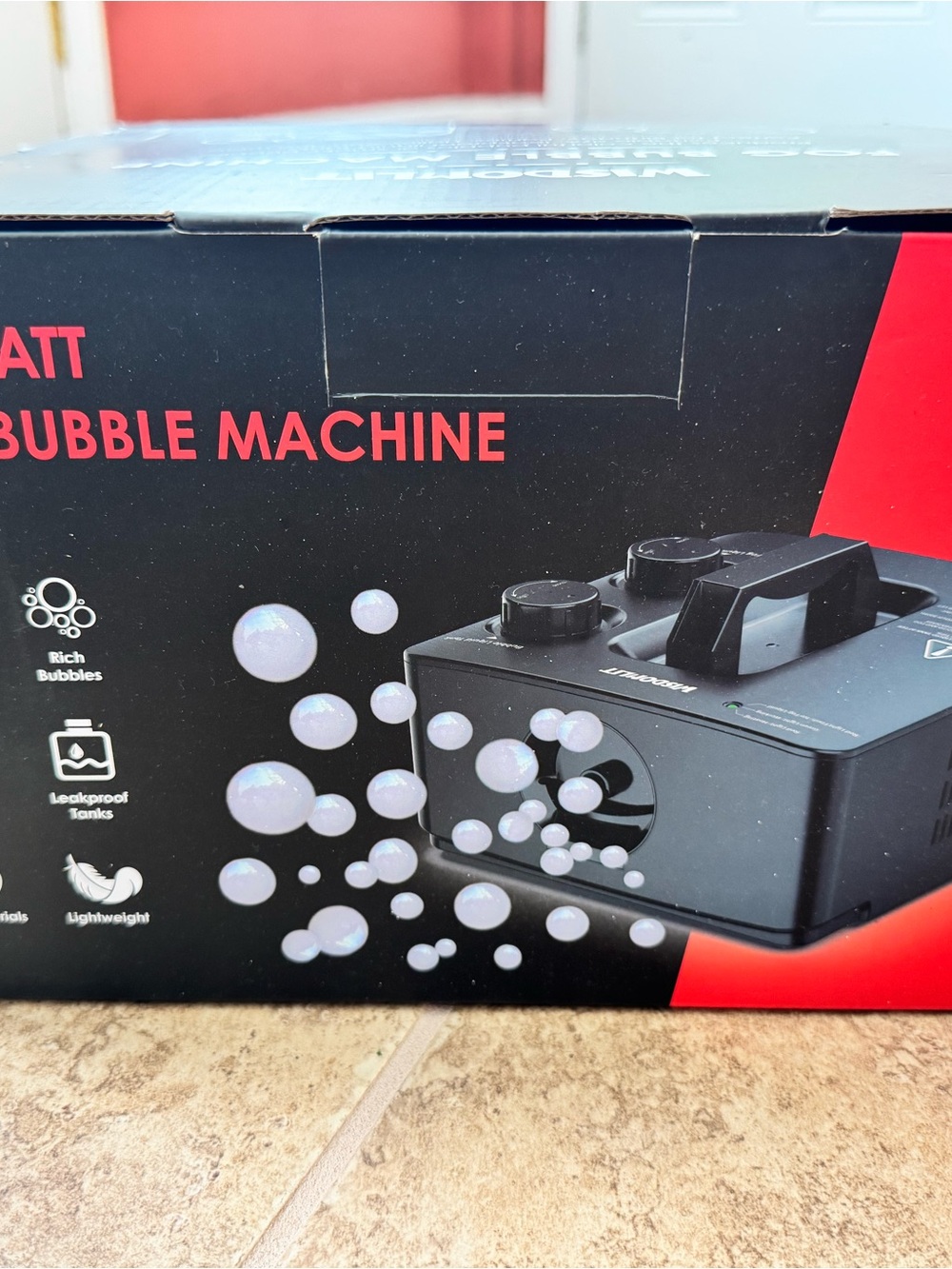 Fog Bubble Machine